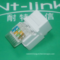 2016 Netlink Hot-sell Factory Price Dual IDC Cat5e UTP RJ45 Keystone Jack